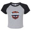 Women's Micro Rib Raglan Baby Tee Thumbnail