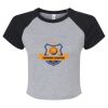 Women's Micro Rib Raglan Baby Tee Thumbnail