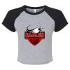 Women's Micro Rib Raglan Baby Tee Thumbnail