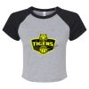 Women's Micro Rib Raglan Baby Tee Thumbnail