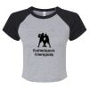 Women's Micro Rib Raglan Baby Tee Thumbnail