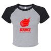 Women's Micro Rib Raglan Baby Tee Thumbnail