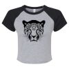 Women's Micro Rib Raglan Baby Tee Thumbnail
