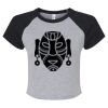 Women's Micro Rib Raglan Baby Tee Thumbnail