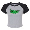 Women's Micro Rib Raglan Baby Tee Thumbnail