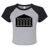 Women's Micro Rib Raglan Baby Tee Thumbnail