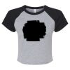 Women's Micro Rib Raglan Baby Tee Thumbnail