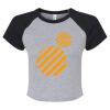 Women's Micro Rib Raglan Baby Tee Thumbnail